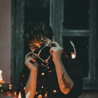 Hidden boy wallpaper