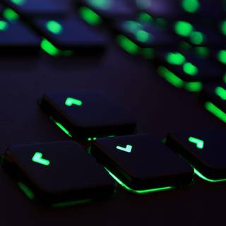 Gamer green wallpaper