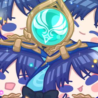 Wanderer Genshin iPhone wallpaper