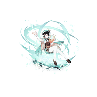 Wanderer Genshin iPhone wallpaper