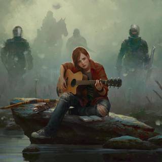 Last of Us desktop Ellie 3k wallpaper