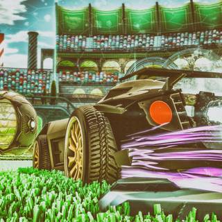 Rocket League desktop 4k wallpaper