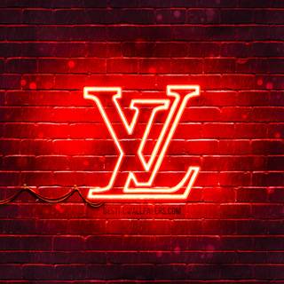 LV red and black desktop wallpaper