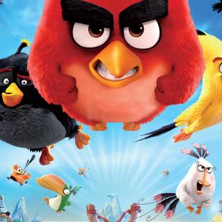 Angry Birds mobile wallpaper