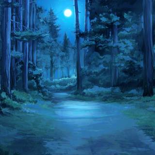 Summer moon desktop wallpaper