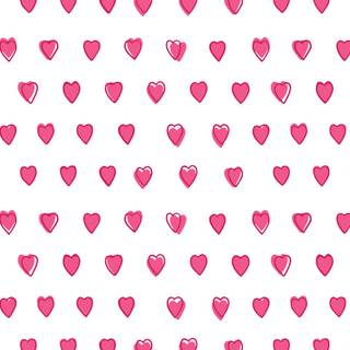 White and pink preppy heart wallpaper