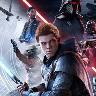 Star Wars retro PS4 wallpaper