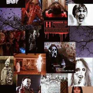Aesthetic horror wallpaper