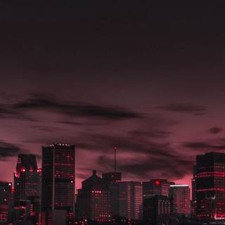 Aesthetic city lights wallpaper