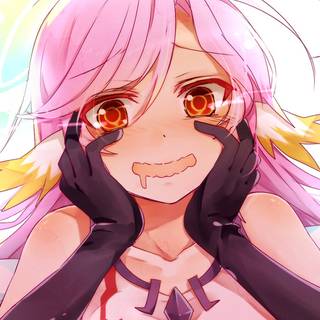 Cute gaming pink anime wallpaper