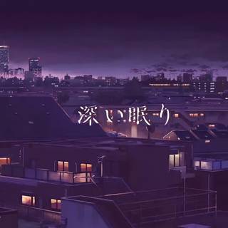 PS4 night anime 1920x1080 wallpaper