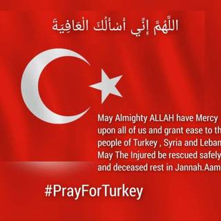 Pray for Turkey wallpaper