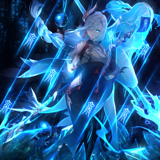 Genshin Impact Shenhe wallpaper