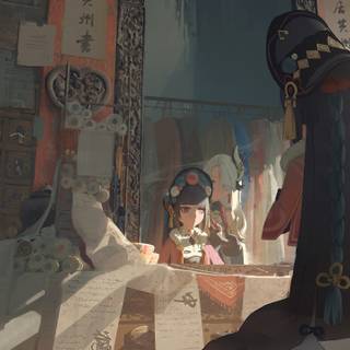 Genshin Impact Shenhe wallpaper