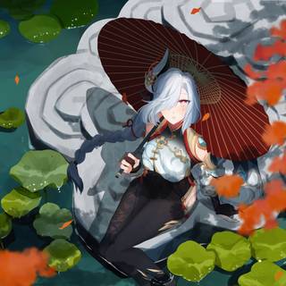 Genshin Impact Shenhe wallpaper