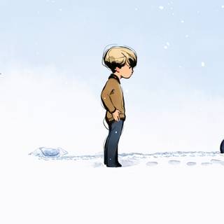 The Boy The Mole The Fox and The Horse wallpaper