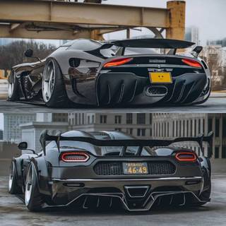 Koenigsegg widebody wallpaper