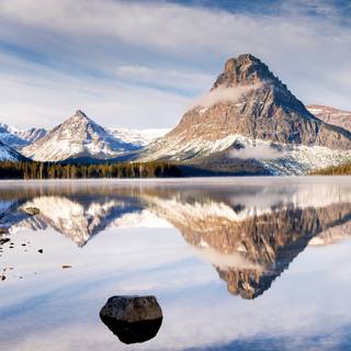 Lake scene wallpaper