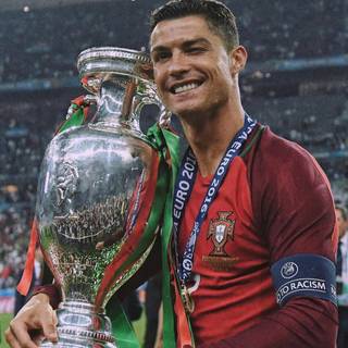 Ronaldo Euro Cup wallpaper