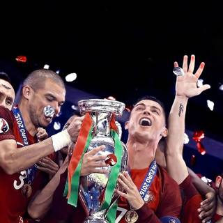 Ronaldo Euro Cup wallpaper