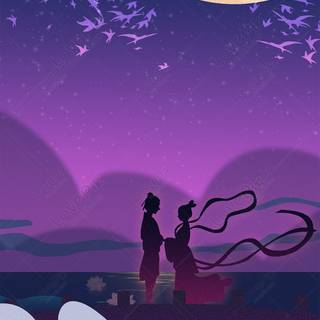 Valentine purple wallpaper