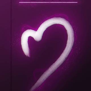 Valentine purple wallpaper
