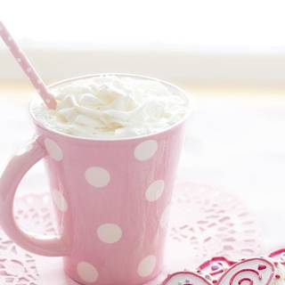 Hot cocoa winter wallpaper