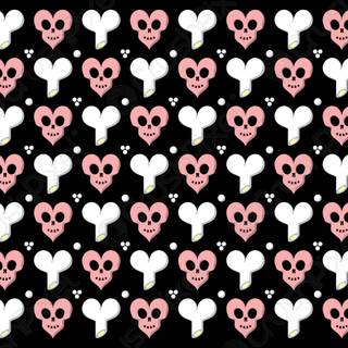 Goth Valentine’s Day wallpaper