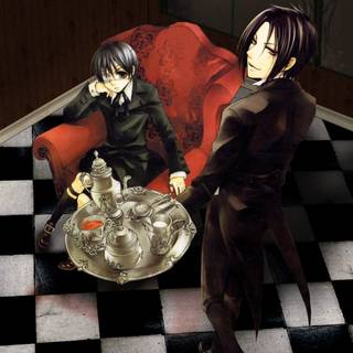 Gothic anime PC wallpaper