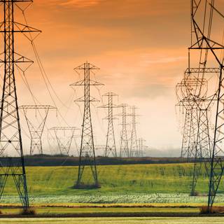 Power line wallpaper