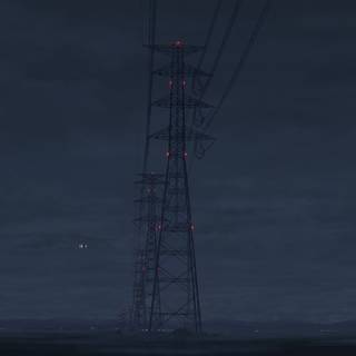 Power line wallpaper