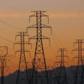 Power line wallpaper