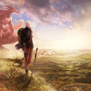 Kurama desktop wallpaper