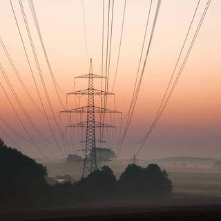 Power line wallpaper