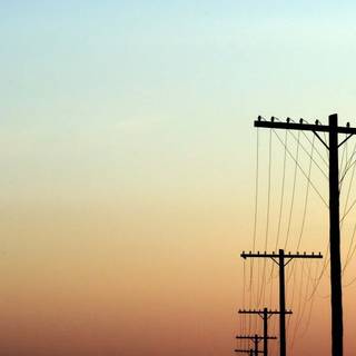 Power line wallpaper