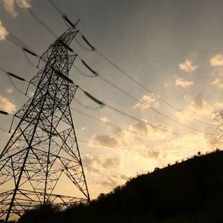 Power line wallpaper