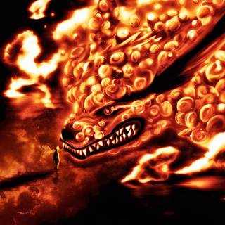 Kurama desktop wallpaper