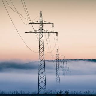 Power line wallpaper