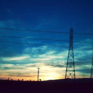 Power line wallpaper