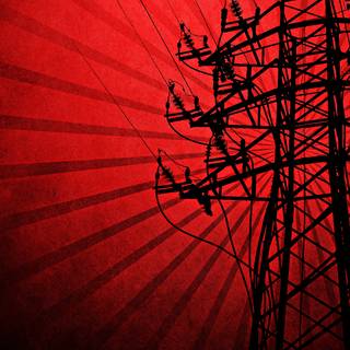 Power line wallpaper