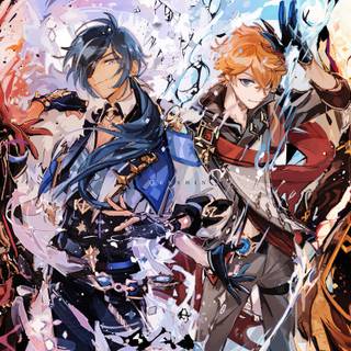 Genshin Impact boys wallpaper
