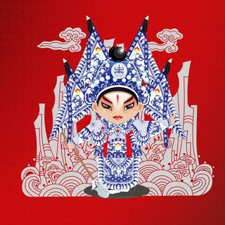 Peking opera wallpaper