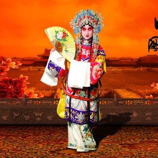 Peking opera wallpaper