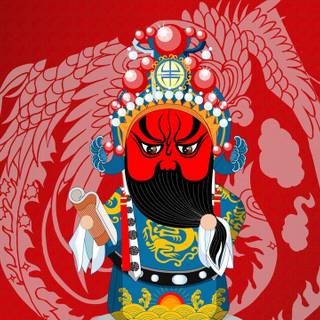 Peking opera wallpaper