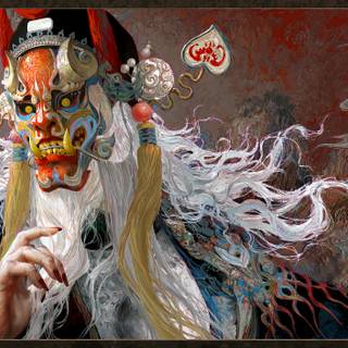 Peking opera wallpaper
