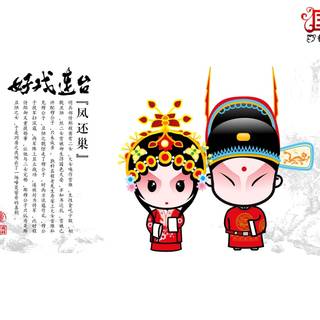 Peking opera wallpaper