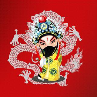 Peking opera wallpaper