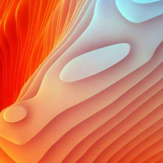 Orange iPhone 4k wallpaper