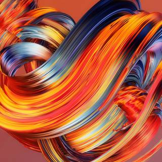 Orange iPhone 4k wallpaper