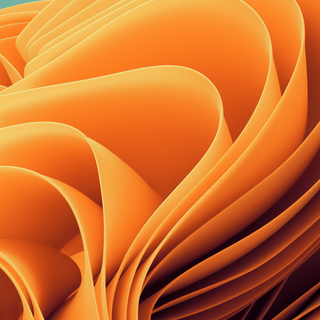 Orange iPhone 4k wallpaper